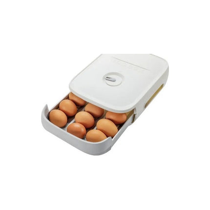 Caja Organizador Para Huevos Apilables Capacidad 18 Huevos V