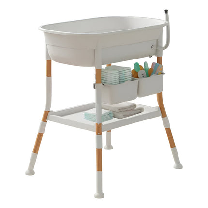 Bañito Para Bebe Con Cambiador Estante Y Organizador V V