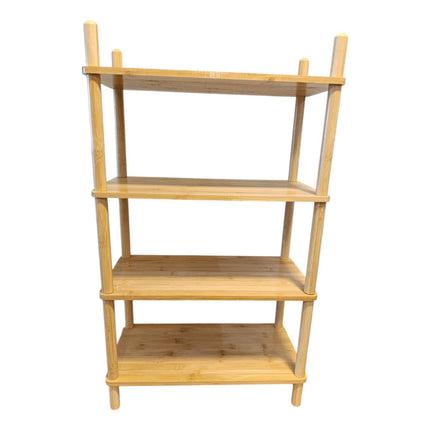 Mueble Estanteria De Bambu 4 Estantes Nuevo Madera