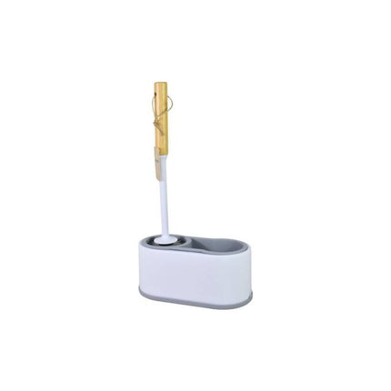 Cepillo De Baño De Silicona Con Base Colgante 40x21x10cm B
