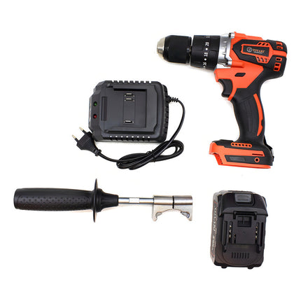 Taladro De Impacto 13mm 20v Toyaki Tk-868h  Frecuencia 60 Naranja Oscuro 60