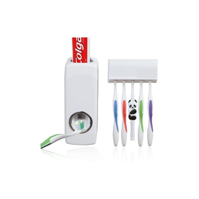 Dispensador Automatico Pasta Dental Y  Porta Cepillo  N/a