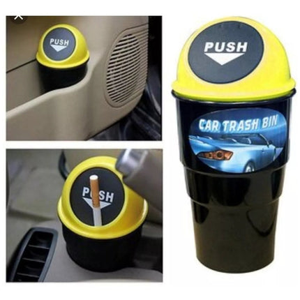Recipiente Tacho Tipo Vaso Papelera Consola Puerta Auto 1