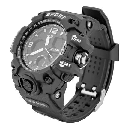 Reloj Pulsera Sport Deportivo Analogico Negro Negro