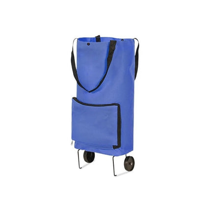 Bolso Carro De Feria Plegable Con Ruedas - Colores Varios