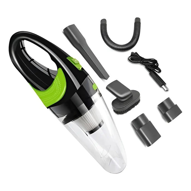 Aspiradora Auto Inalambrica Carga Usb 120 W Maxima Calidad Negro