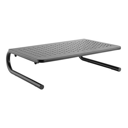 Base Soporte Elevador Para Monitor Notebooks Mejora Postura Negro