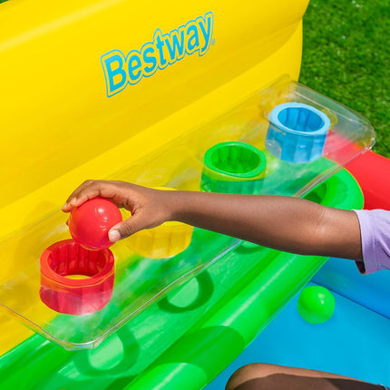 Pelotero  Inflable Didáctico Con 15 Pelotas Bestway Varios