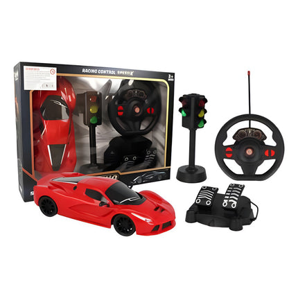 Auto A Control Remoto Con Semáforo 42 X 30 Cm