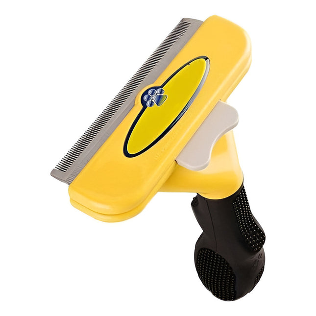 Peine Para Mascota Acero Inoxidable Amarillo