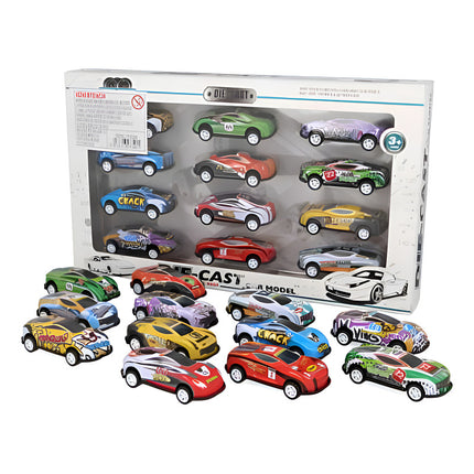 Set X 12 Autos En Caja - 7 Cm X