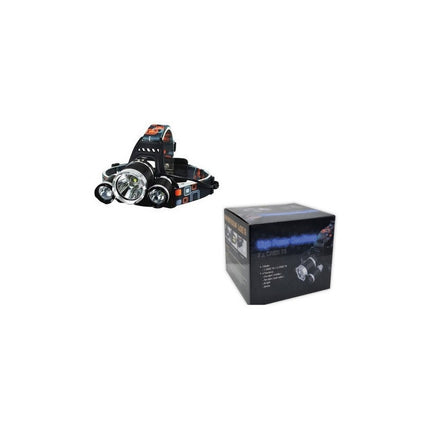 Linterna Minero 3 Led Recargable Caza/pesca Oferta