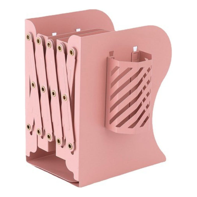 Sujeta Libros De Metal Con Portalapices Extensible