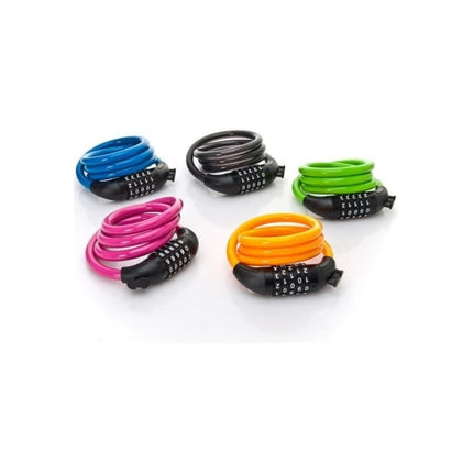 Candado Para Bici Moto 1m Con Combinacion  Varios