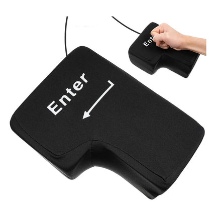 Botón Enter Gigante Para Teclado Negro