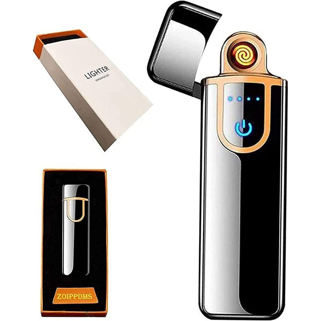 Encendedor Electronico Recargable Usb Tactil Calidad