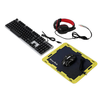 Set Gamer De Teclado - Mouse Y Auricular Tf-240 C