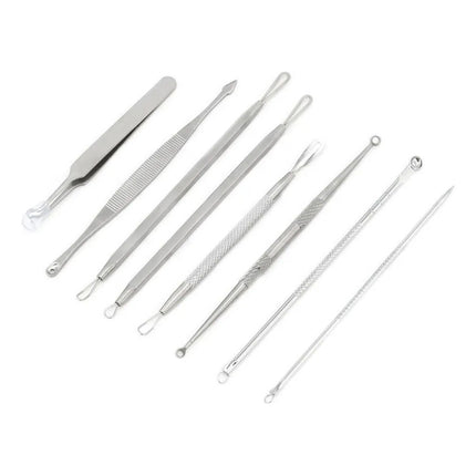 Kit Removedor De Puntos Negros Con Agujas Y Pinzas