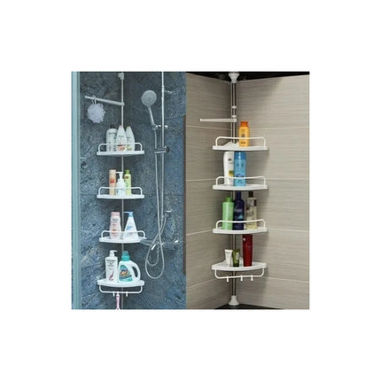 Esquinero  Para Baño Estante Múltiple Ajustable