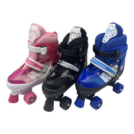 Patines 4 Ruedas En Paralelo Talle L Varios Colores, T38/41 L 0 Mm V