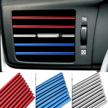 Moldura Rejilla Aire Auto Decoracion Tunign Tiras X10