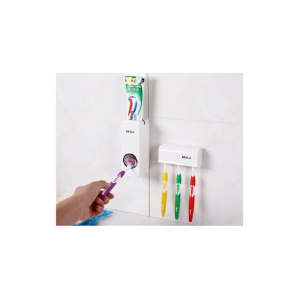 Dispensador Automatico Pasta Dental Y  Porta Cepillo  N/a