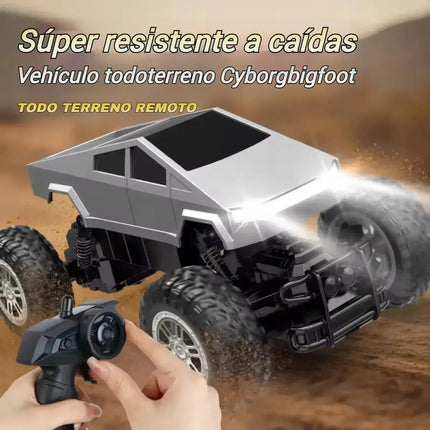 Auto Camioneta A Control Remoto Todo Terreno Gris Oscuro