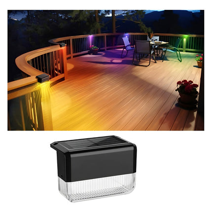 Luces Solares Multicolor Cambiantes Exterior X 4 Unidades Rgb
