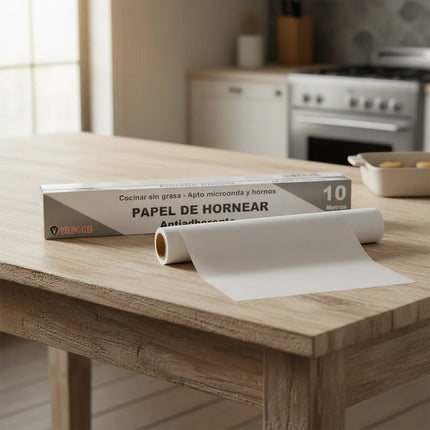 Papel Para Hornear En Rollo 10mts X 30cm. Vigore