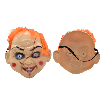 Máscara Para Halloween Chucky 23x21cm X