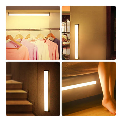 Barra Lampara De Luz Led Recargable Usb Mediana 20 Cm Blanco