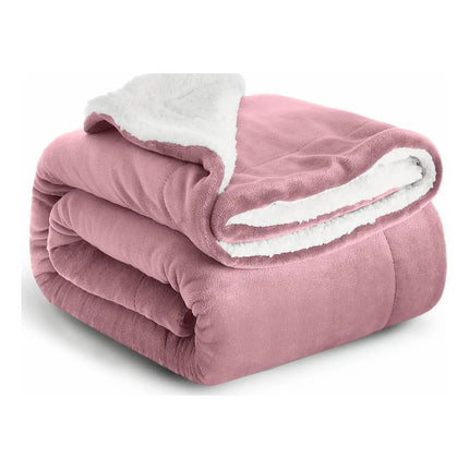 Frazada De 1 Plaza En Oferta Variedad De Colores Liso V