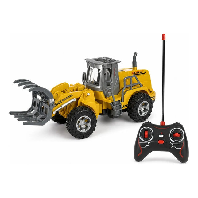 Maquina De Construcción A Control Remoto Con Luz Ty372869b Amarillo