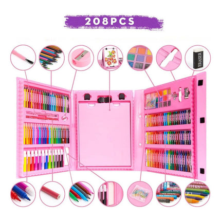 Set De Arte Completo 208 Piezas