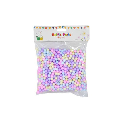 Mini Bolas De Espuma Para Cotillón Multicolor