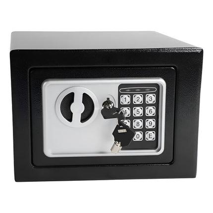 Caja Fuerte Digital Con Llave Negro