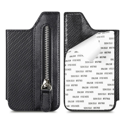 Billetera Tarjetero Autoadhesiva Para Celular 7x12cm Varios Liso