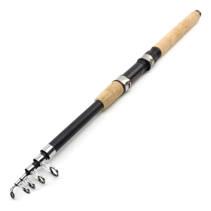 Caña De Pesca Extensible 3.60mts Sf1635 Negro