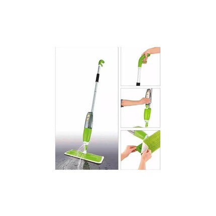 Mopa Trapeador Spray Microfibra Lavable Lampazo Giratorio  N/a