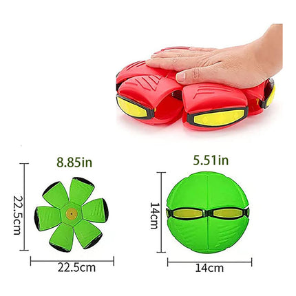 Pelota Onvi Platillo Volador De  Atrapar Con Luces  V