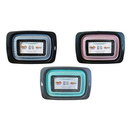 Escurridor Colador Rectangular Plegable De Silicona