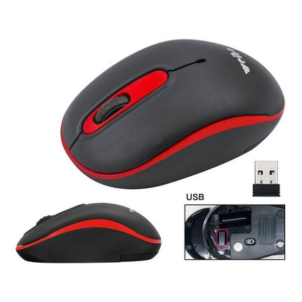 Mouse Óptico Usb Inalambrico Varios