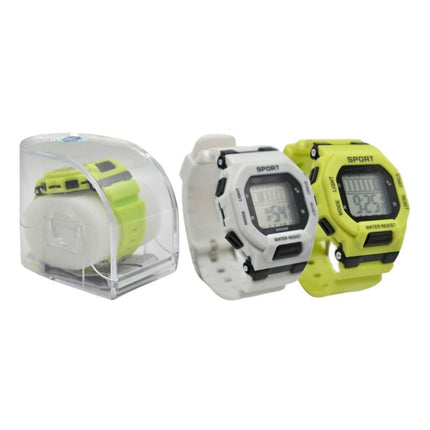 Reloj Pulsera Digital En Caja Plástica 4.5x15.5cm Z