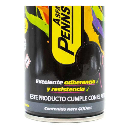 Pintura En Aerosol 400ml Negro Brillo Pennsylvania Negro