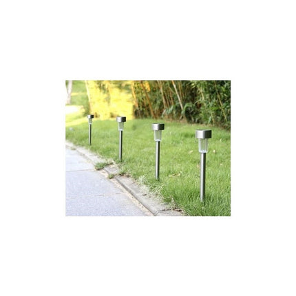 Lampara Luz Solar - Antorcha Farol Pincho Para Jardin