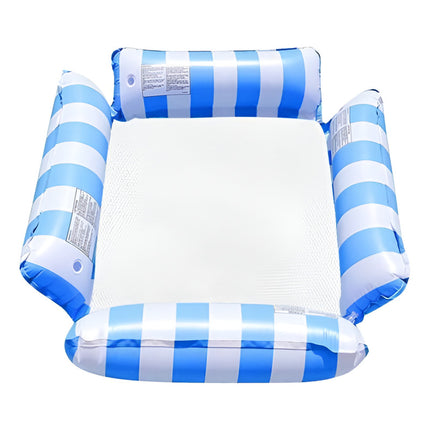 Flotador Inflable Para Piscina 123x120cm Malla De Red Varios