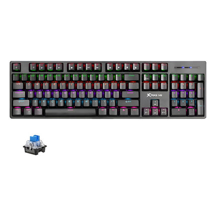 Teclado Mecanico Gamer Xtrike Me Gk-918 Sp Negro