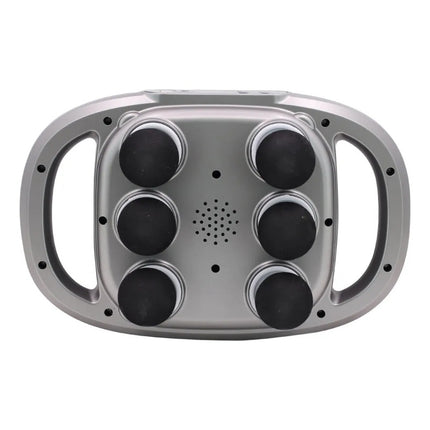 Masajeador Corporal 6 Cabezas Recargable Negro