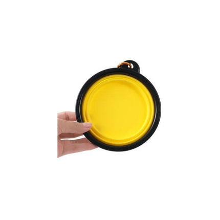 Comedero Bebedero Plegable De Silicona Para Perros 350 Ml V