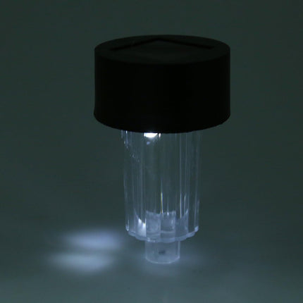Lampara Luz Solar - Antorcha Farol Pincho Para Jardin Negro Negro Blanco Frío